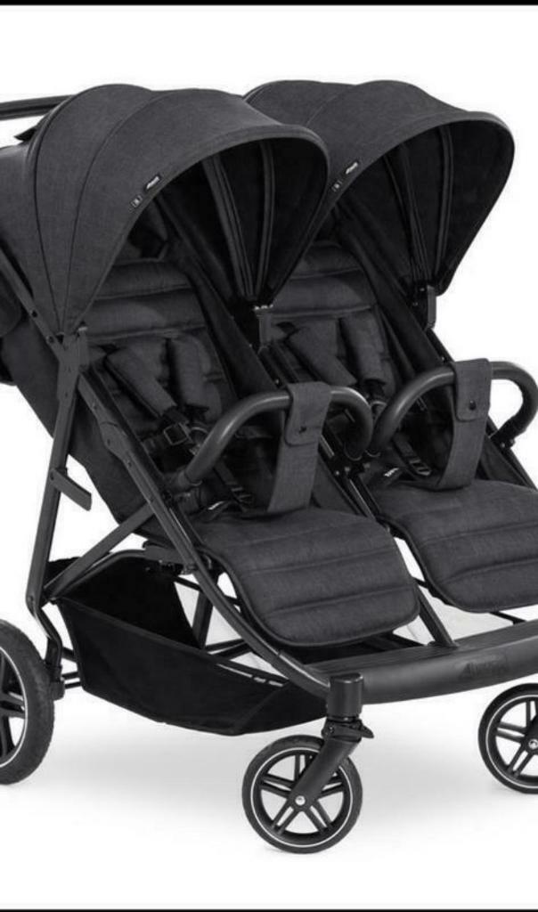 used twin pram
